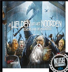 White Goblin Games bordspel Rovers van de Noordzee: Helden uit het Noorden - uitbreiding - 12+ - strategisch spel