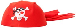 Souza for Kids piratenhoed O'Mally rood - verkleedaccessoire piraat