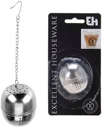 Excellent Houseware boule à thé œuf inox argenté - filtre à thé