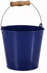 Egmont Toys emmer blauw speelgoed strand 15 x 14 cm voor kinderen