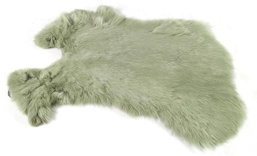Countryfield Konijnenvacht speelgoedaccessoire lichtgroen decoratief