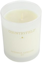 Countryfield geurkaars spa 7x7x9cm - sojawas wit decoratie