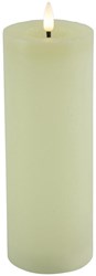 Countryfield bougie LED pilier rustique XL 7,5x20cm crème décoration