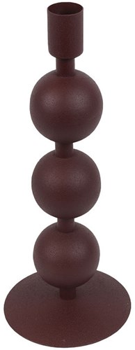 Countryfield bougeoir décoration boule Rana L violet 25cm - accessoire élégant