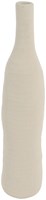 Countryfield vaas aardewerk wit rustiek decoratie 50 cm hoog