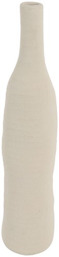 Countryfield vase céramique blanc rustique décoration 50 cm haut
