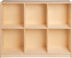Van Dijk Toys houten kast voor Haagse blokkenset / blokkenkast (Kinderopvang kwaliteit)
