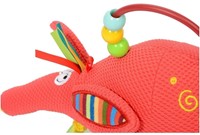 Dolce Toys Jouets pour bébés Jouet en peluche classique Aardvark Archie - 25 cm - cadeau de maternité fille / garçon - 0 ans / 6 mois-2