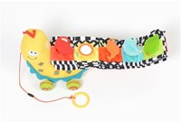 Dolce Toys Classique tirez figure & jouet câlin d'activité escargot Semmy - 21 cm-2