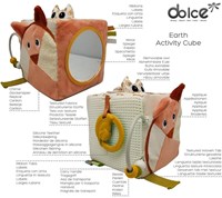 Dolce Toys speelgoed Earth activiteitenkubus - Fiona Vos & Oliver Uil-2