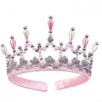 Souza for Kids couronne princesse Mary perles roses couronne princesse