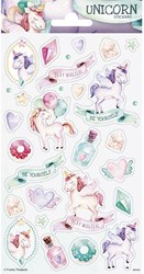 Totum autocollants pailletés licorne - Twinkle Stickers Glitter Sheet Unicorns