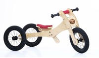 Trybike accessoires draisienne - housse de selle rouge pour draisienne en bois