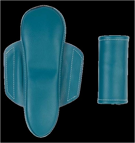 Trybike loopfiets accessoires - zadelhoes blauw - fietsaccessoire-2