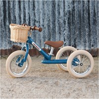 Coconuts panier vélo pour Trybike Steel - panier en osier pour draisienne-2