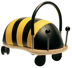 Wheelybug Loopauto Bij - Groot