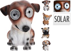 Solarlamp honden LED tuinverlichting decoratie multicolor