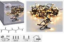 Koopman kerstverlichting LED 480 lampjes warm wit voor binnen en buiten