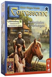 999 Games Carcassonne Kathedralen en Herbergen Bordspel 7+