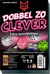 999 Games Dobbel zo Clever Scoreblok - Jeu de dés - 8+
