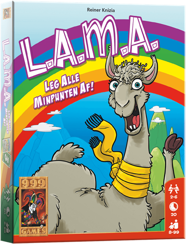 999 Games LAMA - Kaartspel - 8+