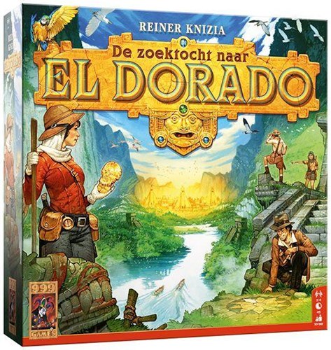 999 Games jeu de société La Quête d’El Dorado jeu de stratégie 10+