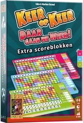 999 Games Scoreblokken Keer op Keer drie stuks Level 5, 6 en 7