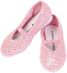 Souza Schoenen Lily, l. roze pailletten, mt 26