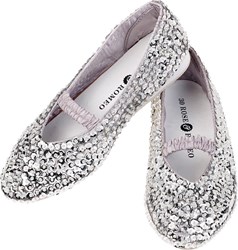 Souza for Kids prinsessen schoenen zilver pailletten maat 27 - verkleed