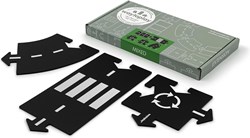 Waytoplay uitbreiding flexibele autobaan - 8 wegdelen speelgoedset