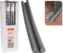 FX Tools tochtstrip foam grijs 98cm - isolatie tochtwering deur