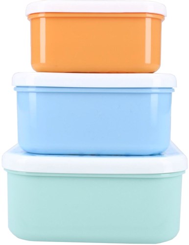 Snackbox Woezel en Pip - 3-in-1 lunchbox set voor kinderen snacken-3