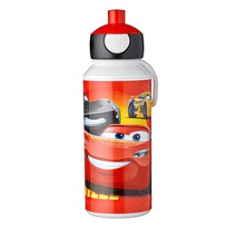 Mepal drinkfles pop-up Campus 400 ml - Disney Cars waterfles voor kinderen
