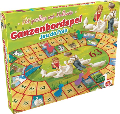 Goliath Jeu de l’oie jeu de société classique pour toute la famille NL FR