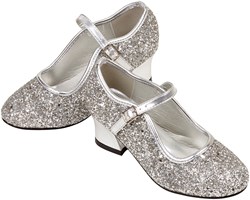 Souza for Kids Chaussures à talons hauts Marguerita - argent pailleté - pointure 26 - chaussures enfants