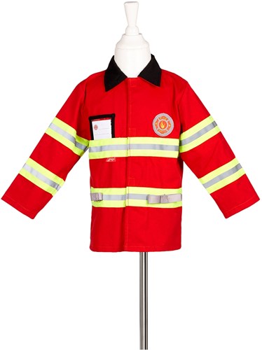Souza for Kids Brandweerman verkleedset - 4-7 jaar - inclusief helm-2