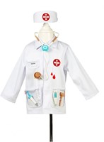 Souza for Kids déguisement de docteur jouet pour enfants 4-7 ans 104-122 cm