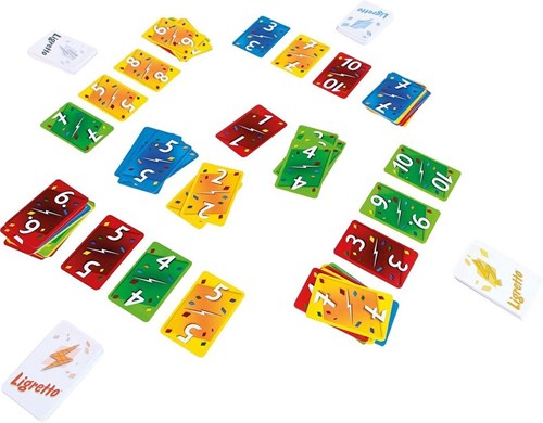999 Games jeu de cartes Ligretto bleu - jeu familial - jeu d'action-2