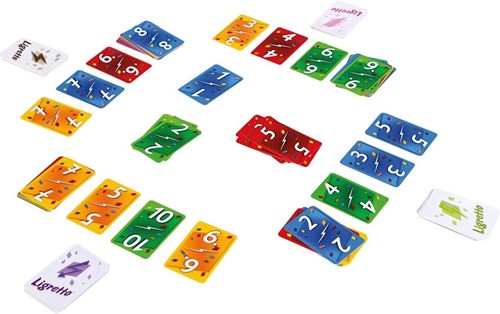 999 Games jeu de cartes Ligretto rouge - jeu familial - jeu d'action-2