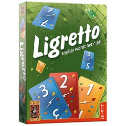 999 Games jeu de cartes Ligretto vert - jeu familial - jeu d'action