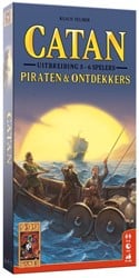 999 Games Catan bordspel uitbreiding Piraten en Ontdekkers 5-6 spelers