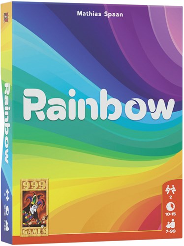 999 Games kaartspel Rainbow - strategisch spel voor 2 spelers