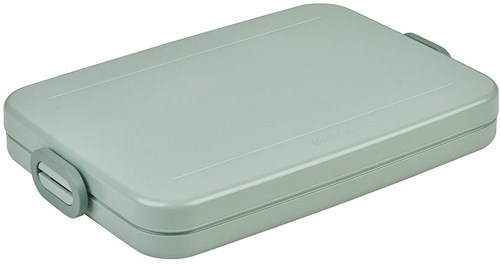 Mepal lunchbox broodtrommel flat - Nordic sage - geschikt voor 4 boterhammen