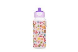 Mepal drinkfles pop-up Campus 400ml - Food Fest - kindvriendelijk en lekdicht
