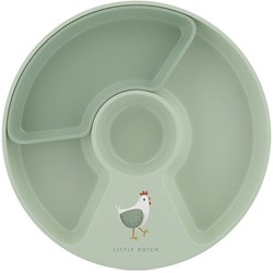 Mepal kinderbord vakjesbord Mio Little Farm - magnetronbestendig en BPA-vrij