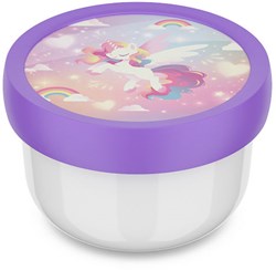 Mepal fruitbox snackdoosje 300ml - Unicorn Glow - BPA-vrij en lekdicht