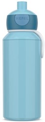 Mepal drinkfles pop-up Campus 400 ml - Cool blue - Kinderen school