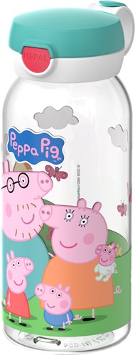 Mepal Campus Peppa Pig - drinkfles met flipdop 600 ml