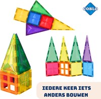 Coblo speelgoed magnetische tegels Classic 8 stuks-3