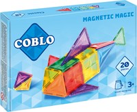 Coblo speelgoed magnetische tegels Classic 20 stuks